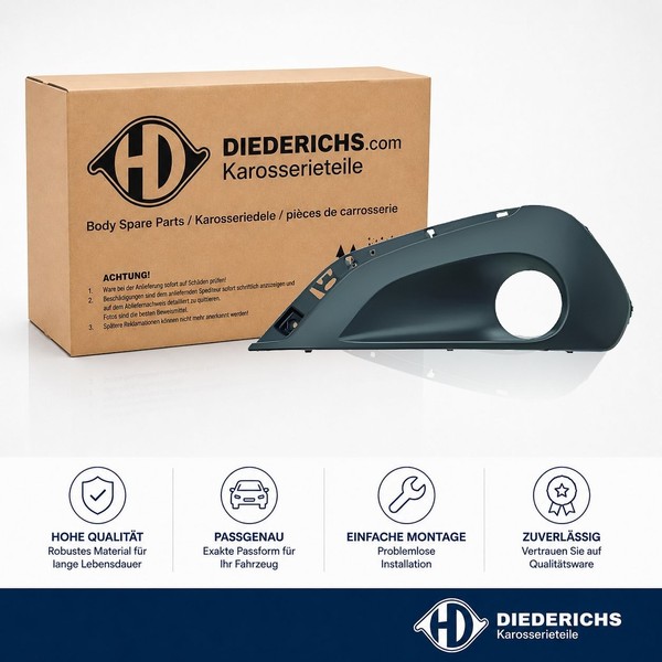 LÜFtungsgitter StossfÄNger Links Diederichs 4227147 FÜR Peugeot-image