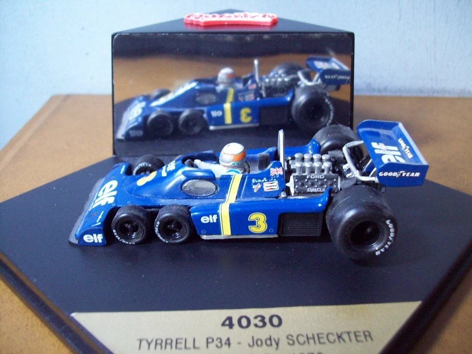 1/43 QUARZO Q4030 TYRRELL P34 6 RUOTE GP BRITANNICO 1976 #3 JODY SCHECKTER - Immagine 2 di 4