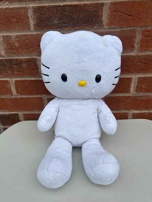 Build A Bear Hello Kitty Plüsch weiße Katze fehlende Schleife