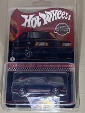 Hot Wheels Rlc Membership 1993 Ford Mustang Cobra R 164 Car - Black Nip Hot Wheels Rlc Membership 1993 Ford Mustang Cobra R 164 Car - Black Nip