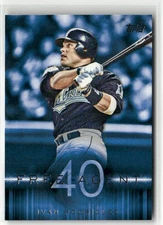 2015 TOPPS #F40-15 IVAN RODRIGUEZ FREE AGENT 40 FLORIDA MARLINS