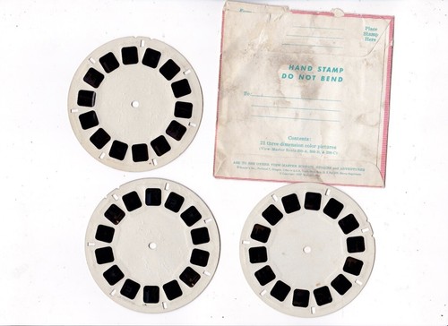 VTG SARSOTA, RINGLING VIEWMASTER REELS, BARNUM & BAILEY & ST LOUIS ZOO ELEPHANTS - Picture 3 of 5