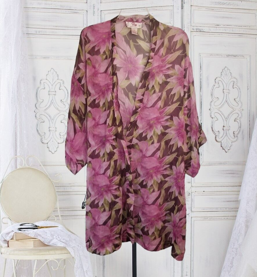 Floral Womens Duster Cardigans Plus Size Floral Hooded Duster