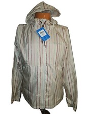 A4 Columbia Sportswear Flash Forward Printed Striped Windbreaker Wmns XL 75 NWT