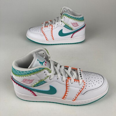 スニーカー jordan 1 mid multi knit Air Jordan 1 Mid Multi Knit GS | DM6218-100 | Laced