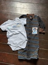 Stephan Baby Newborn Gown/Romper and Snapshirt