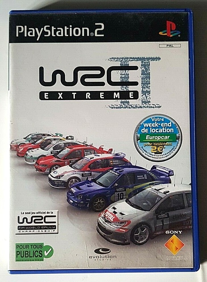 WRC II 2 Extreme - PlayStation 2 PS2 - PAL