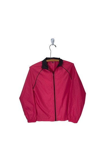 Everlast womens windbreaker sz Small pink/black recycled bottle material - Picture 3 of 7