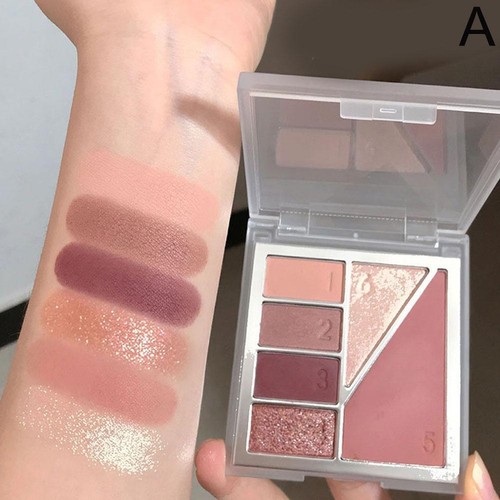 6-Color Eyeshadow Palette F1O9 I2D8 L6M5 P7X3 A9Y9 P9T1 B4N4 - Picture 11 of 16