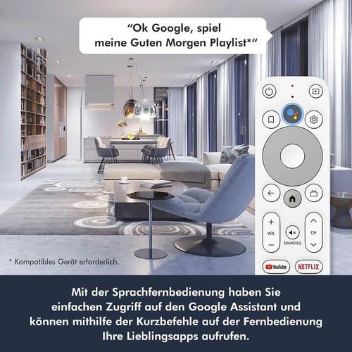 Homatics Box R 4K Plus UHD Android TV Media Player con control remoto por voz - Imagen 5 de 8