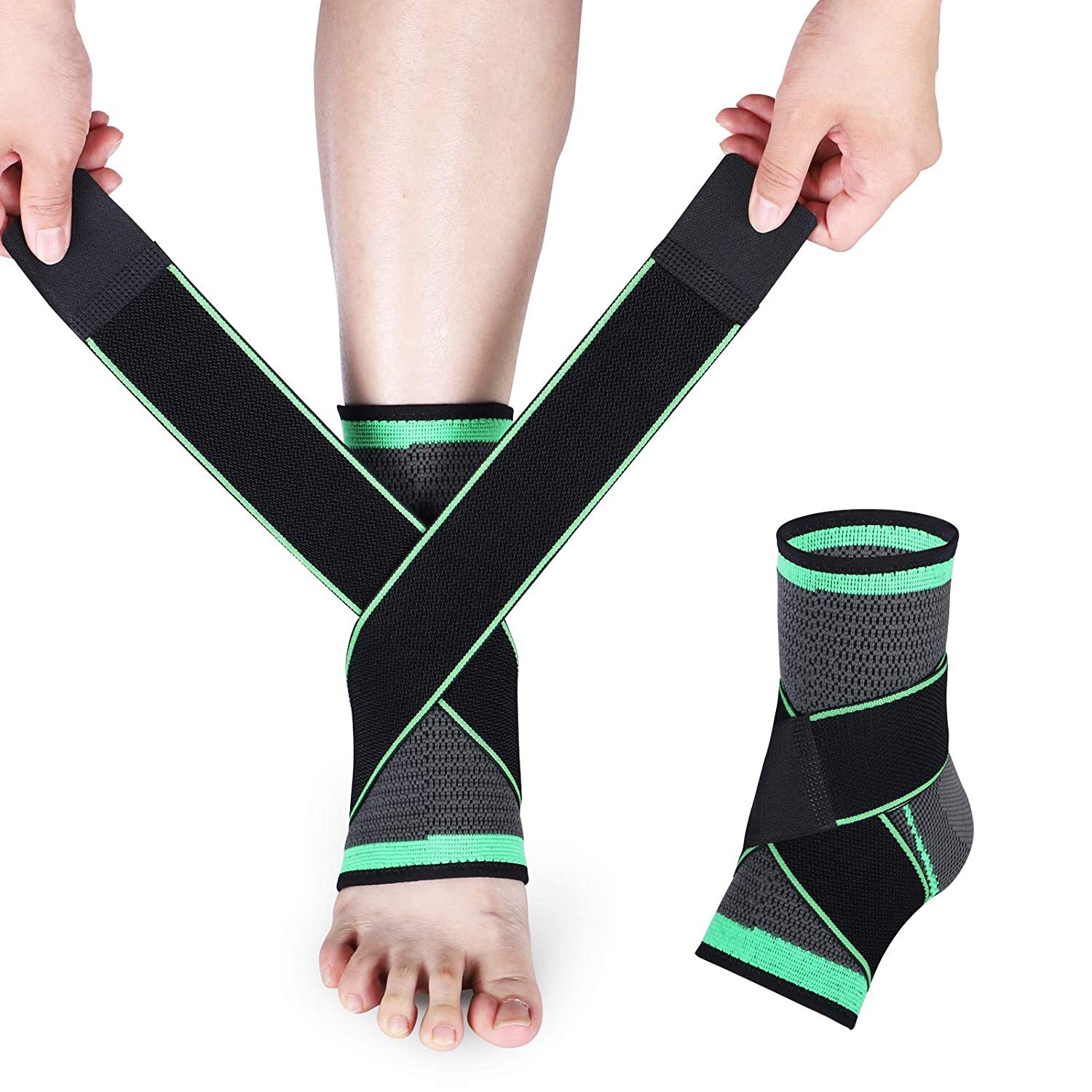Tobilleras De Medias Deportivas Para Mujer Hombre Basketball Peso Gym Ortopedica.