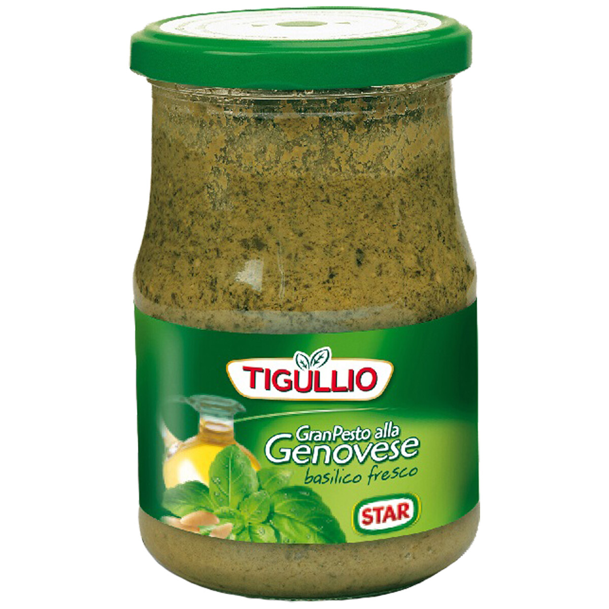 Tigullio Pesto Alla Genovese Pesto Con Bocas (500ml Cristal Vidrio