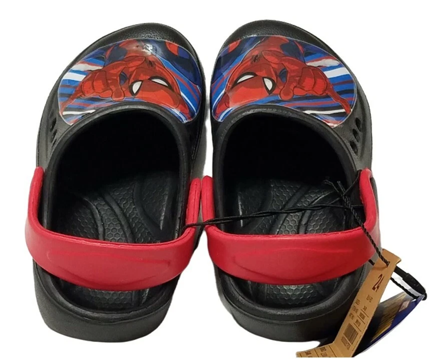 Zuecos Marvel Clásicos Spider-Man Unisex Niño Niña Niño Pequeño (EE. UU. Talla 8) Nuevo con etiquetas/Raro Foto 2 de 4