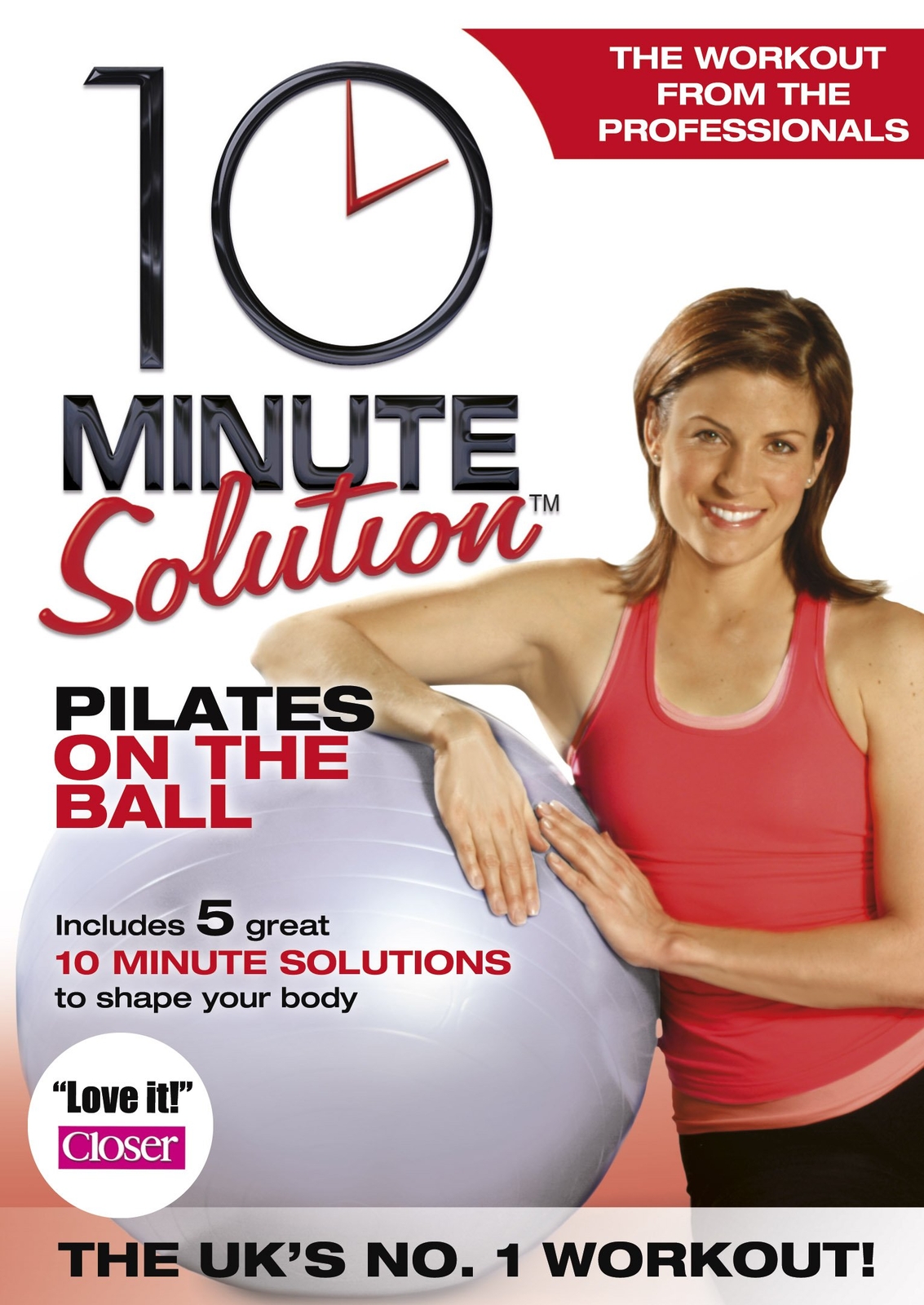 10 Minute Solution - Pilates On The Ball (DVD)