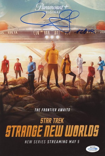 Celia Rose Gooding & Bruce Horak "Star Trek: Strange New Worlds" SIGNED Photo - 第 1/2 張圖片