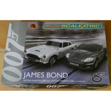 MICRO SCALEXTRIC SET JAMES BOND 007 REF C 1309