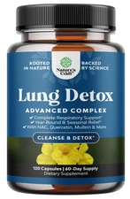 Quit Smoking Aid - Lung Cleanse & Detox Pills - Made in USA - Helps to Clear Lun