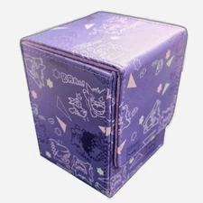 Pokémon Card Deck Box Gengar Game Card Storage Box Hard Case Holder Desk Game US
