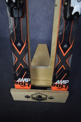 K2 AMP BOLT FOCUS SKIS SIZE 134 CM WITH NEW ROSSIGNOL K2 AMP BOLT FOCUS SKIS SIZE 134 CM WITH NEW ROSSIGNOL