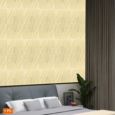 Beige Wall Mold 3D Background Wall Mold, ABS Mold for Interior Wall Decor New