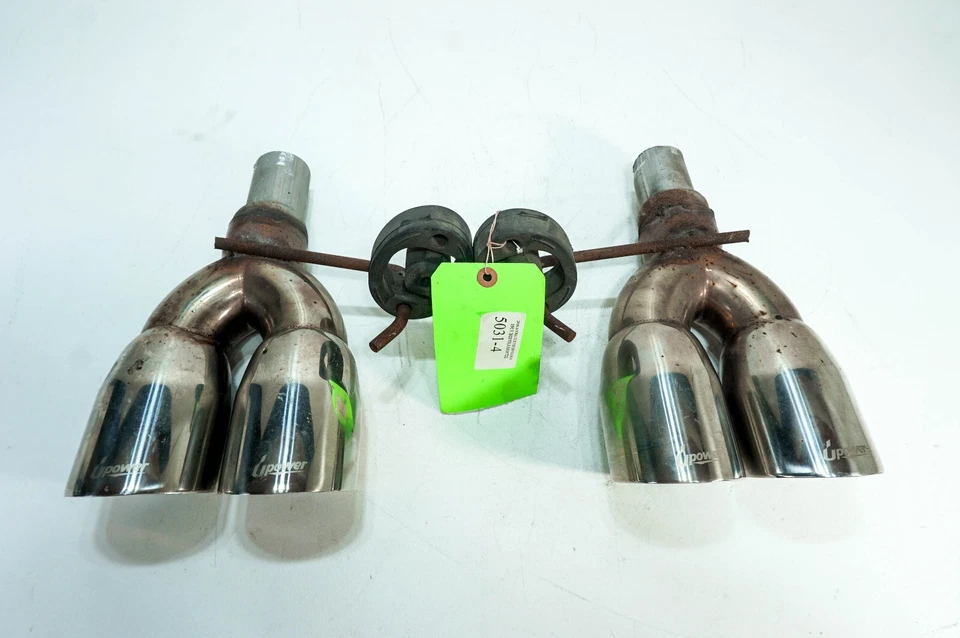 15-20 Acura TLX OEM 3.5L OEM Sistema de escape Tubo Trasero Silenciador Puntas FWD 5031 Foto 2 de 4