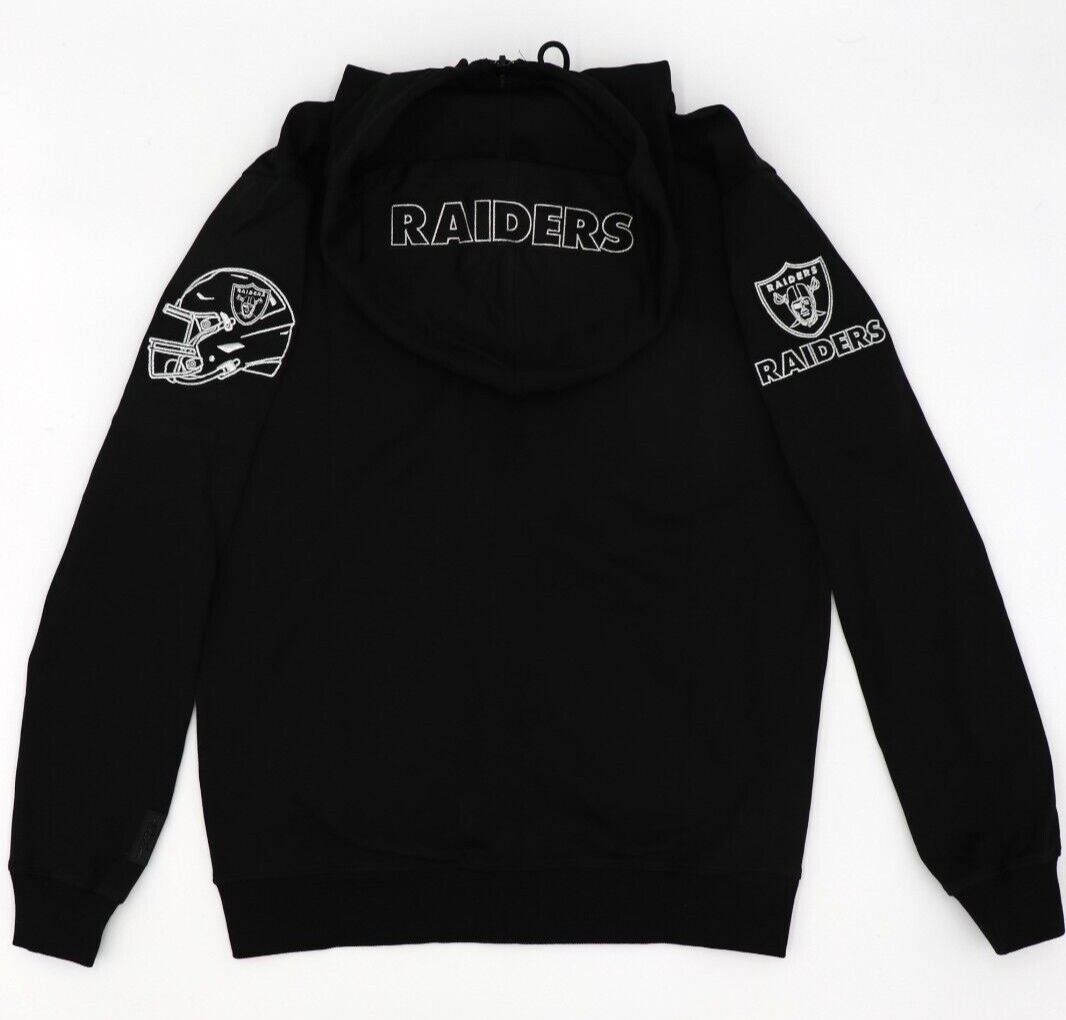Pro Standard - Las Vegas Raiders Zipper Hoodie Black/Silver | eBay