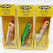 Vtg 2000 Storm 1/4 Oz Chug Bug 2 1/2 Topwater...