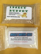 Bearded Dragon Insect gutload Premium Insect Chow and Water Gels Cricket Food