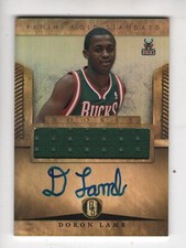 2012-13 Panini Gold Standard Doron Lamb Autograph Patch RC Rookie #270