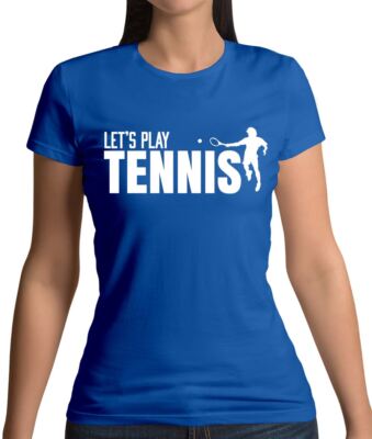 Let's Play Tennis - Damen T-Shirt - Player Equipment Murray Love Fan