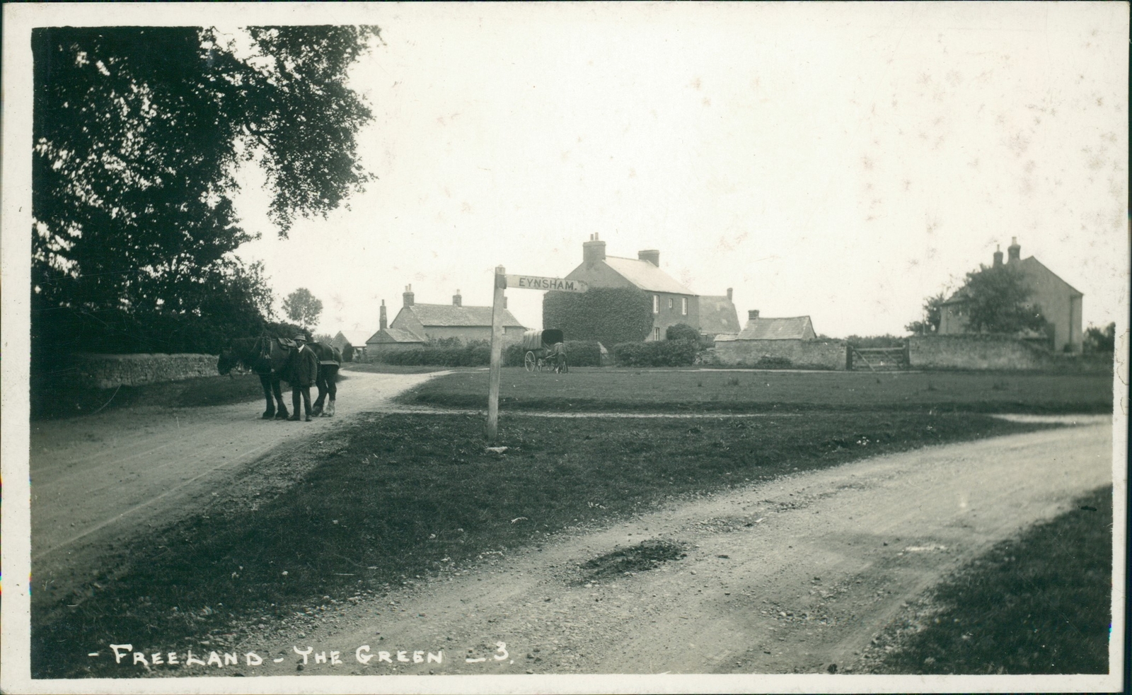 Freeland The Green Frank Packer Of Chipping Norton Real Photo Local Publisher