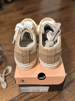 Converse One Star Ox Golf le Fleur Burlap Sneakers Beige Tan 163169C / Men 10 Buy Golf Le Fleur x Converse One Star Ox  main image 4