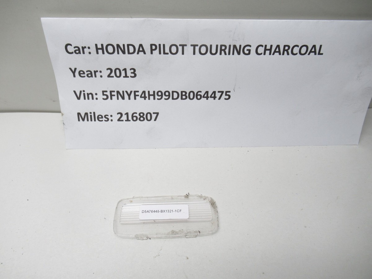 2013 Honda Pilot Door Panel Trim Courtesy Light Lamp Cover Lens