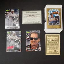Dale Earnhardt Sr. 1995 Classic Finish Line Autograph Auto 617/750 Rare Lot