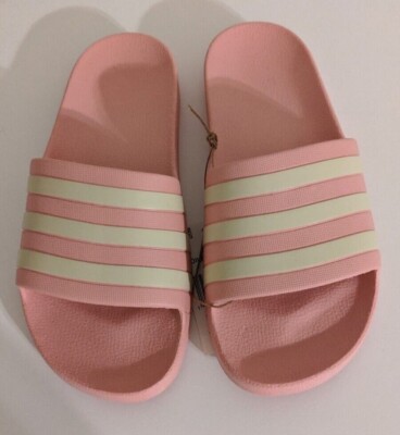 Adidas Adilette Aqua Slide Sandals- Solar Red/Cloud adidas Adilette Aqua Slides Solar Red / Cloud White / Solar  main image 3