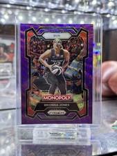 2024 Panini WNBA Monopoly Prizm #51 Brionna Jones Purple Wave Prizm Sun