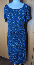 Colebrooke by Windsmoor Midi Dress UK 12- stretch , ruching across tummy area