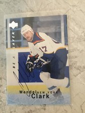 Stephane fiset  Wendel clark, Doan, yushkevich 1996 upper be a player autographs