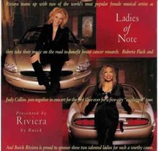 JUDY COLLINS ROBERTA FLACK - Ladies Of Note (presented By Riviera By Buick) - CD
