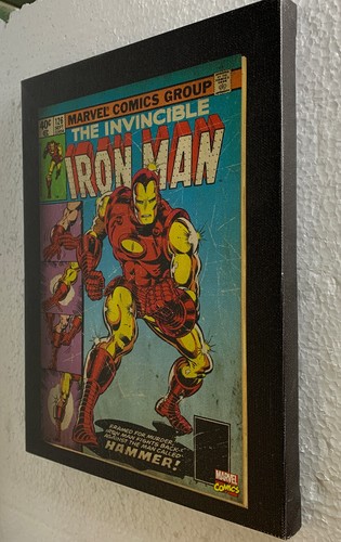Marvel Comics The Invincible Iron Man #126 canvas wall art 6.5" x 8.5” - Picture 5 of 7