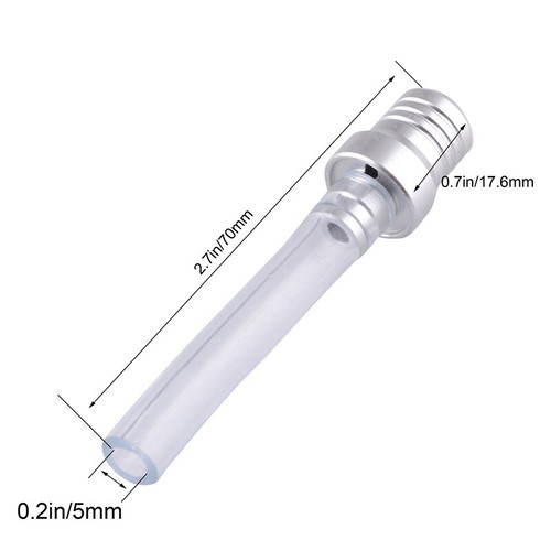 Motorcycle Gas Fuel Cap 2 Way Valves Vent Breather Tubes Fuel Tank Breather _yi