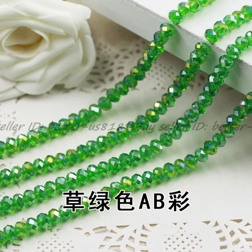 Wholesale Quality Czech Crystal Faceted Rondelle Spacer Beads 4MM 6MM 8MM 10MM - Picture 40 of 101