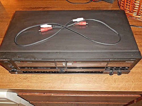 TECHNICS RS T330R AUTO REVERSE STEREO DOUBLE CASSETTE DECK SPECTRUM PEAK LEVELS - Picture 21 of 24