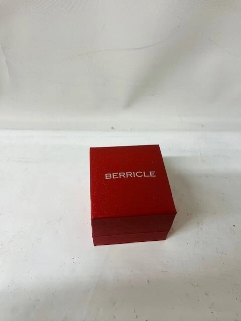 Berricle Art Deco CZ Pendant Necklace in Sterling Silver n1274-01, 18 inches-NEW - Image 3 of 4