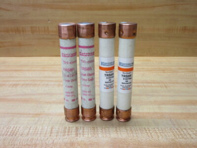 Gould Shawmut Ferraz Trionic TRS8R Fuse Cross Ref 4YZK8 (Pack of 4)