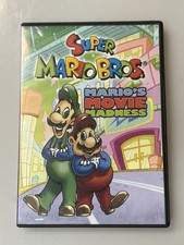 Super Mario Bros: Mario's Movie Madness DVD 1990 RARE VG CONDITION