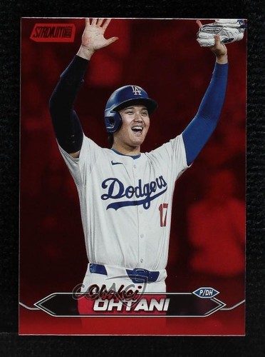 2024 Topps Stadium Club Red Foil Shohei Ohtani #200 10cn