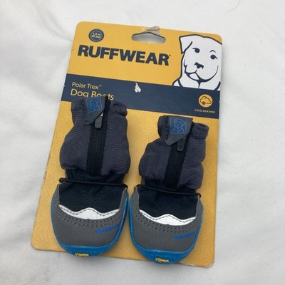 Ruffwear POLAR TREX Dog Boots Cold Weather Obsidian Black - Size 1.5in 38mm