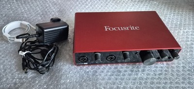 Focusrite Scarlett 8i6 3rd Gen USB Audio Interface + Kabel + Netzteil