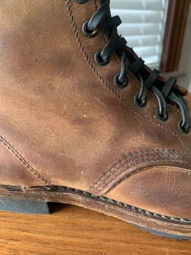 2013 MADE| RED WING x JCREW 9.5D BECKMAN GAUCHO BROWN HERITAGE BOOTS 4579 9.5 D - Picture 14 of 24
